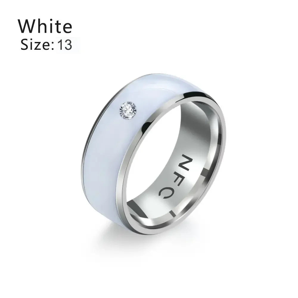 NFC Smart Ring – Multifunctional Waterproof Wearable for Android, Unisex