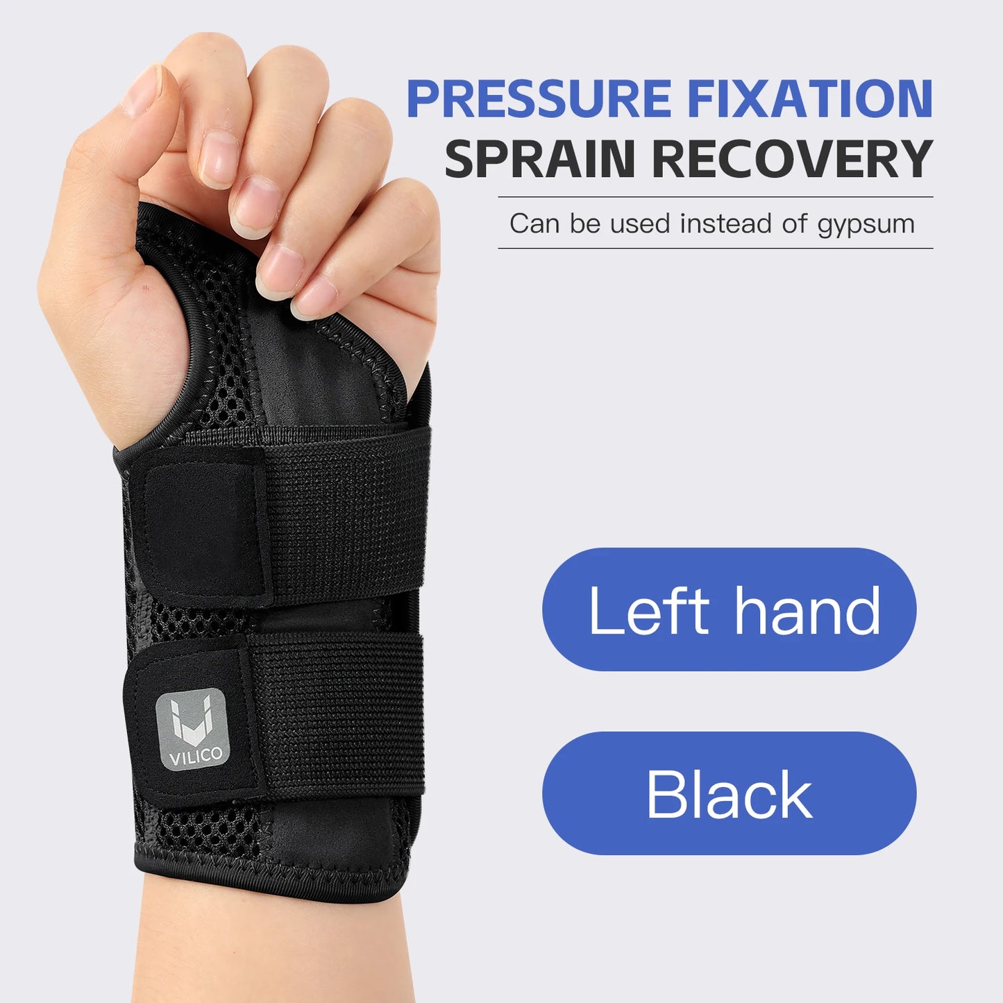 Wrist Brace with Splints – Carpal Tunnel, Arthritis & Sprain Support
