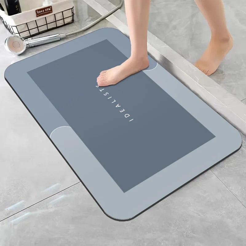 Diatomaceous Earth Bath Mat – Fast Drying Non-Slip Floor Mat
