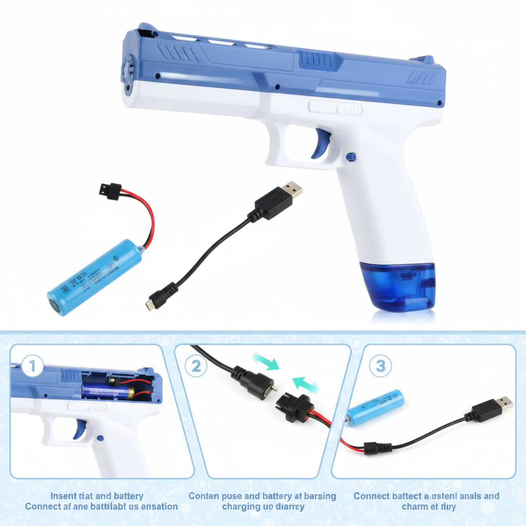 Electric Water Gun – High Capacity Fun Blaster