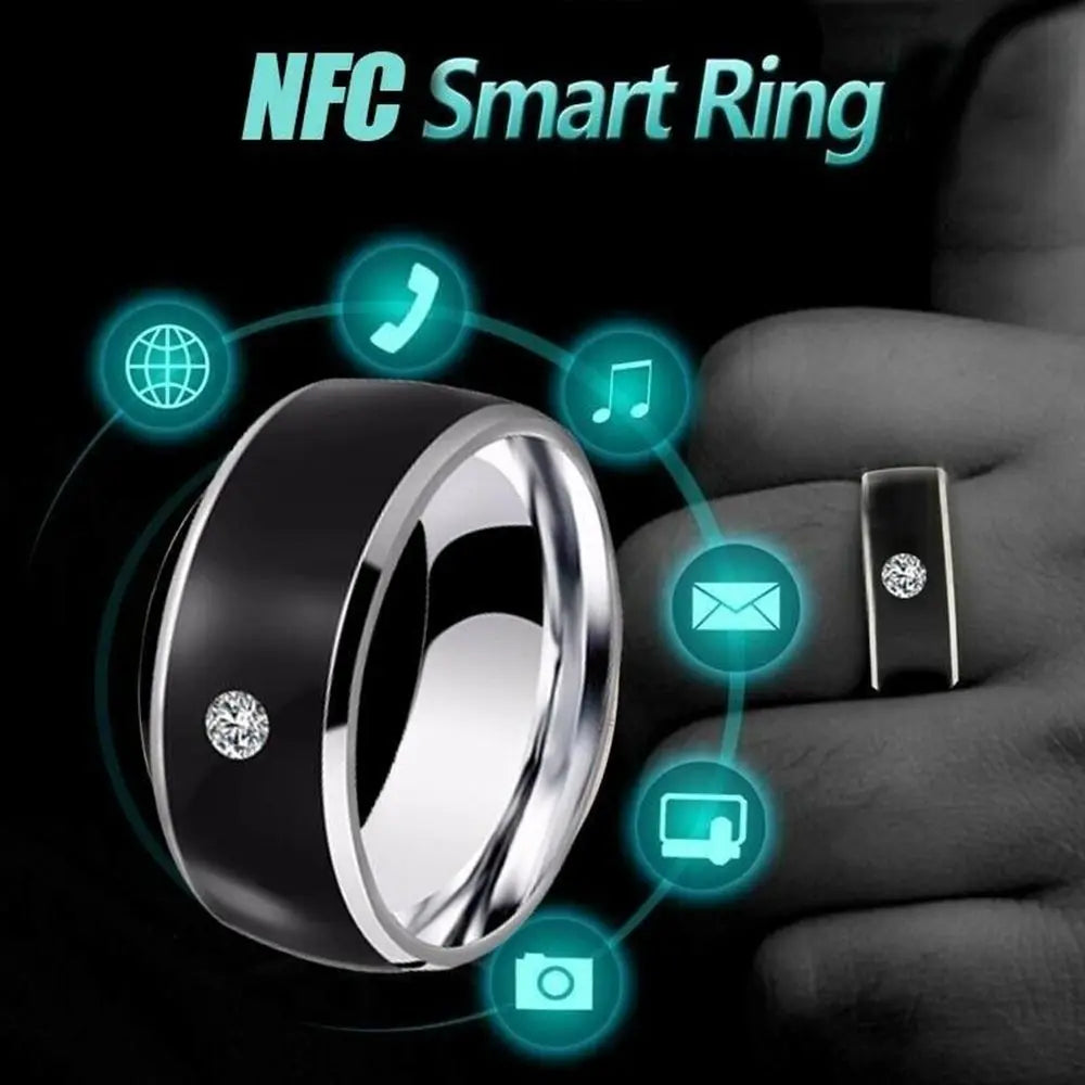 NFC Smart Ring – Multifunctional Waterproof Wearable for Android, Unisex