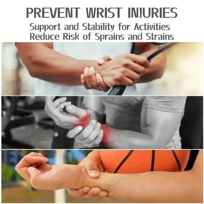 Adjustable Wrist Support Brace – Carpal Tunnel & Fitness Wrap for Men & Women