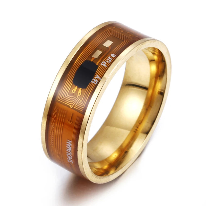 NFC Smart Magic Ring NTAG213 – Multifunctional Digital Ring for Men, Women & Couples