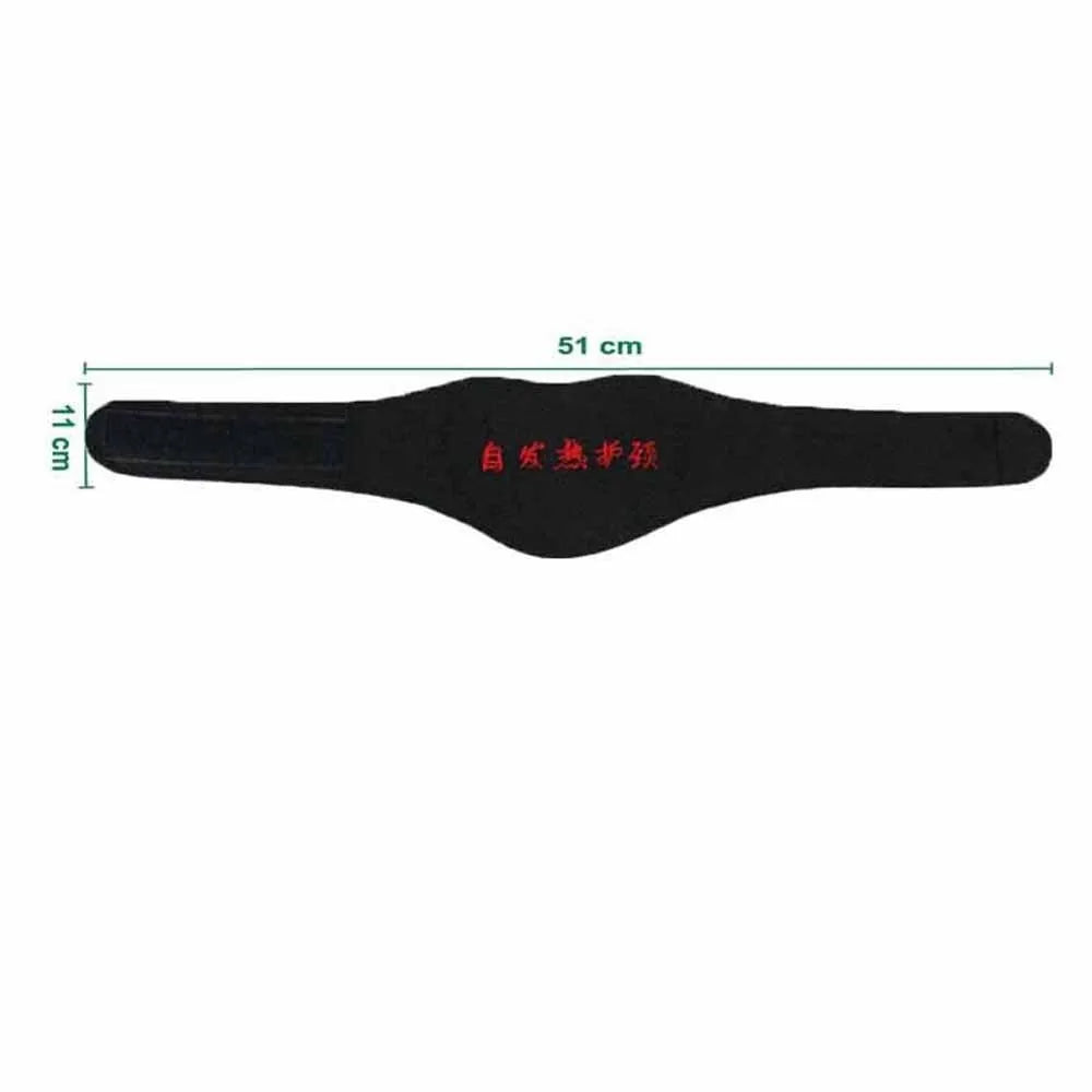 Self-Heating Tourmaline Neck Support Belt – Magnetic Therapy & Pain Relief