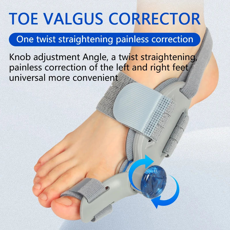 Bunion Corrector – Adjustable Hallux Valgus Brace & Toe Separator