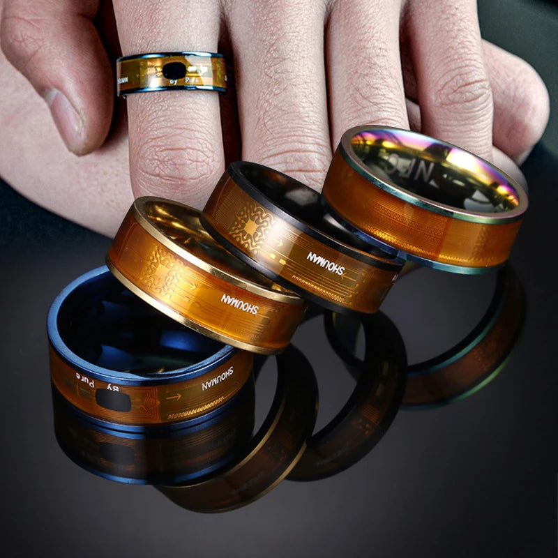 NFC Smart Magic Ring NTAG213 – Multifunctional Digital Ring for Men, Women & Couples