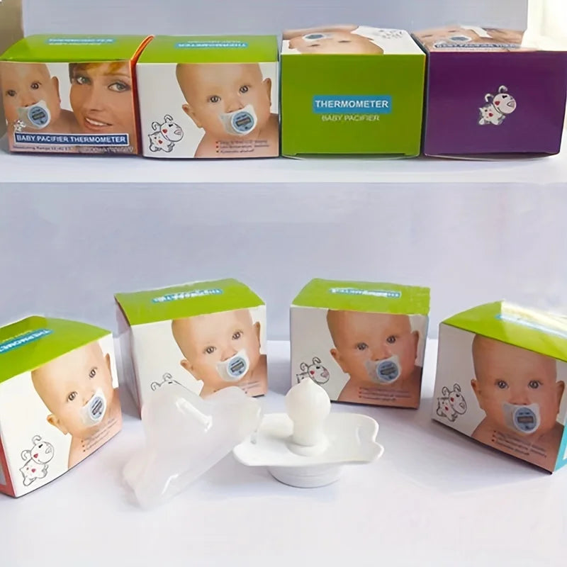 Baby Pacifier Thermometer — Digital Oral & Armpit