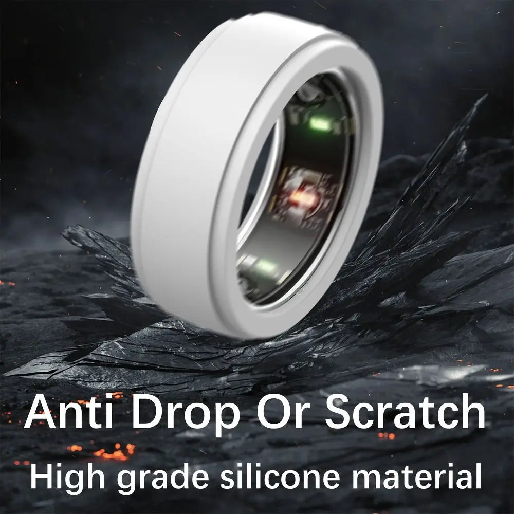 Silicone Protective Case for Oura Ring Gen 3 – Elastic Scratch & Sweat-Resistant Cover