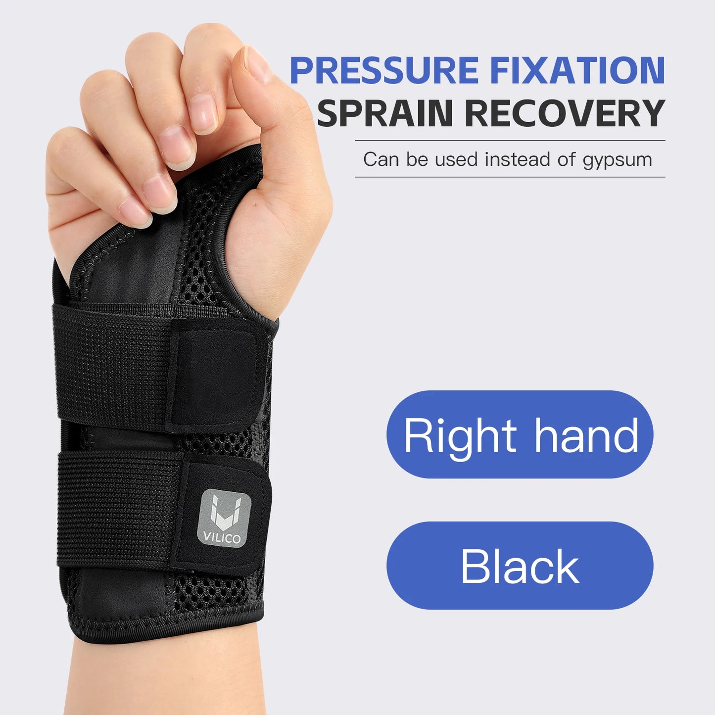 Wrist Brace with Splints – Carpal Tunnel, Arthritis & Sprain Support