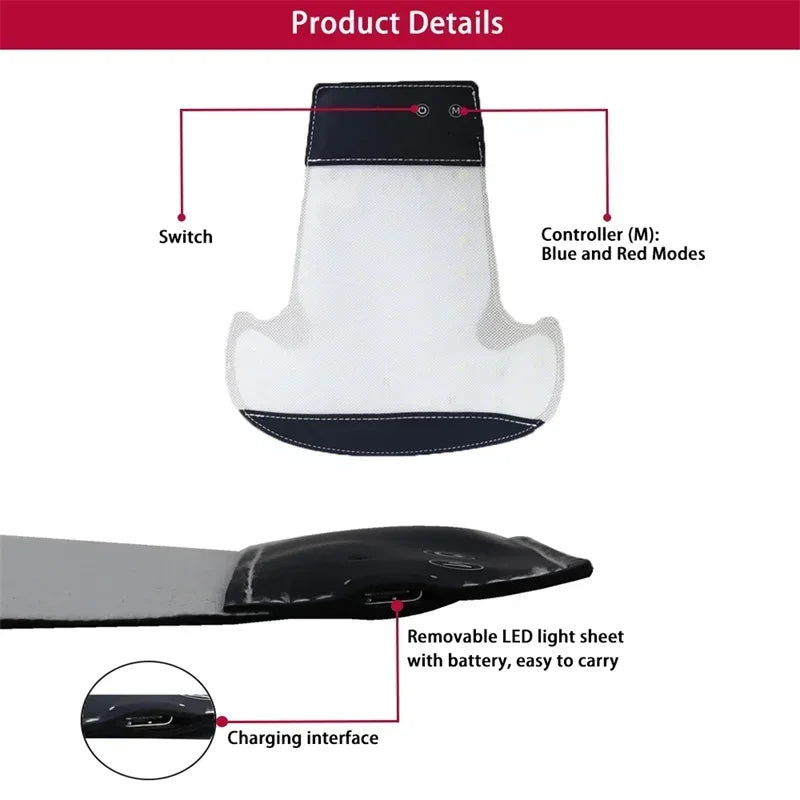 LED Red Light Therapy Hair Growth Cap – Laser Helmet for Hair Regrowth