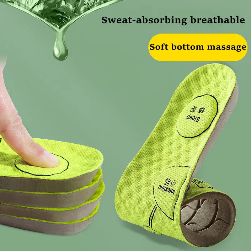 Acupressure Foot Insoles – Breathable Orthopedic Shoe Sole for Men & Women