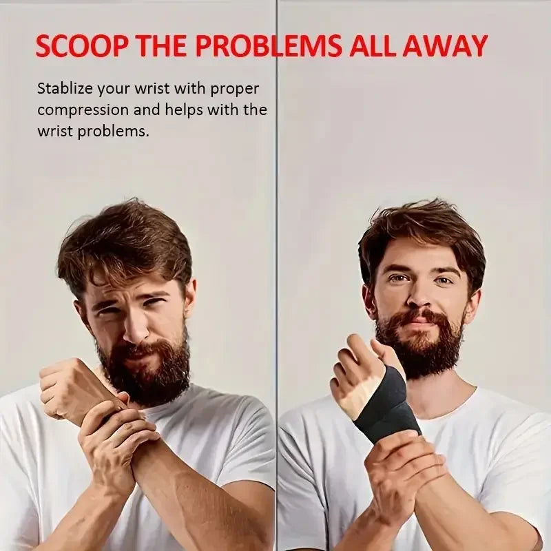Adjustable Wrist Support Brace – Carpal Tunnel & Fitness Wrap for Men & Women