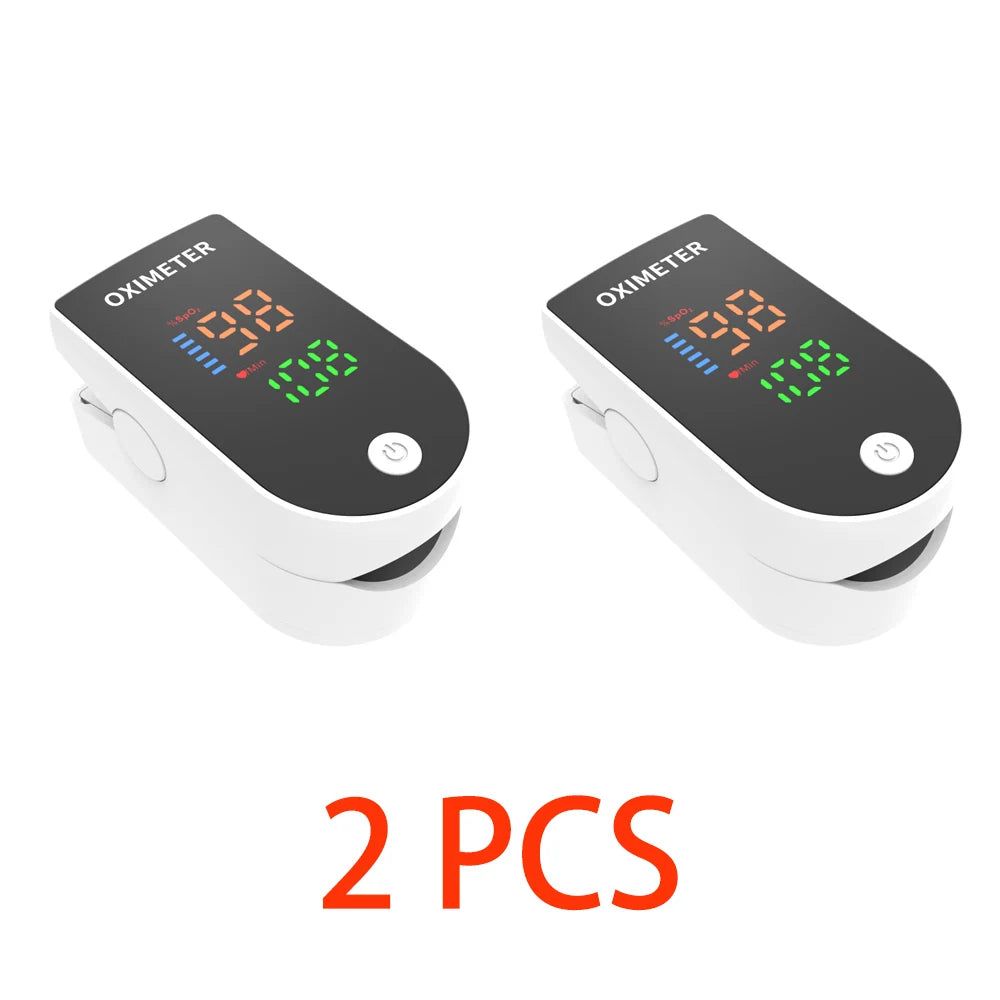 Fingertip Pulse Oximeter – Blood Oxygen & Heart Rate Monitor