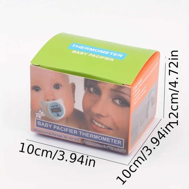 Baby Pacifier Thermometer — Digital Oral & Armpit