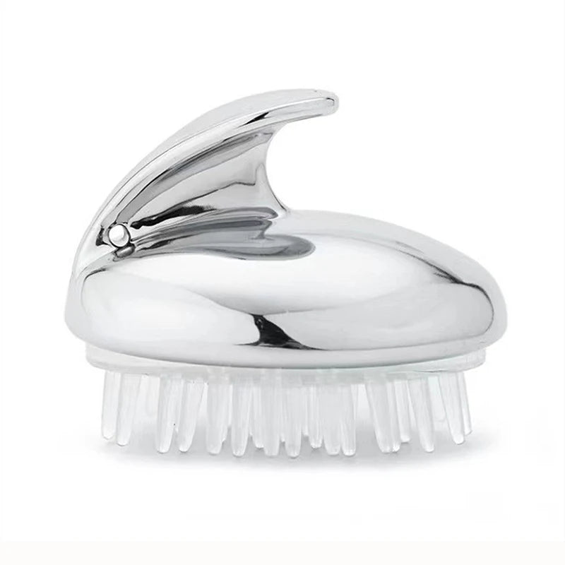 Scalp Massager Shampoo Brush – Silicone Soft Teeth Hair Washing Brush