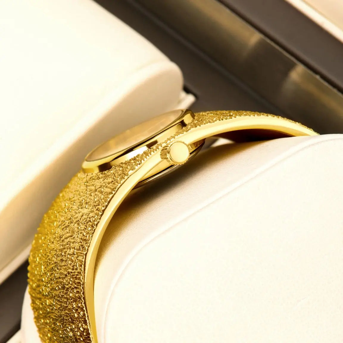 Luxury Gold Bracelet & Watch Set for Women