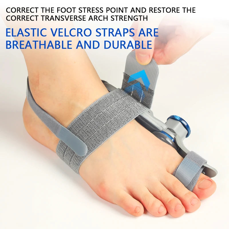 Bunion Corrector – Adjustable Hallux Valgus Brace & Toe Separator