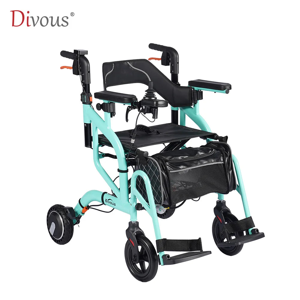 Dual-motor electric wheelchair Foldable electric wheelchair