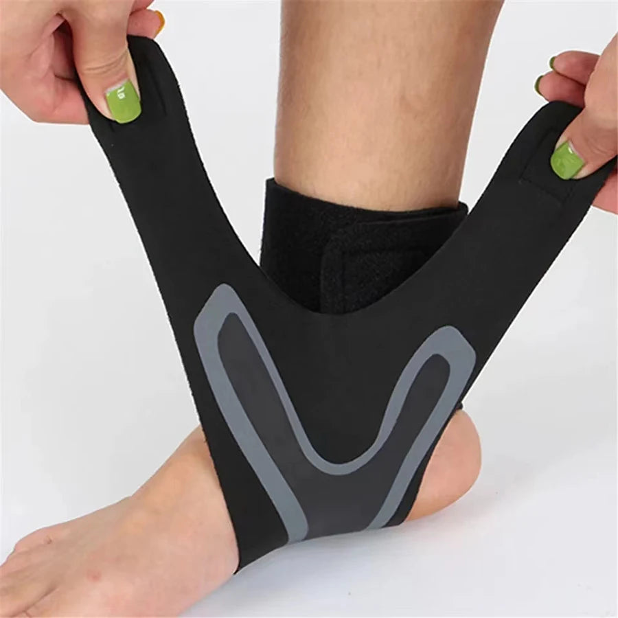 Ankle Brace Support Sleeve — Breathable Compression for Sports
