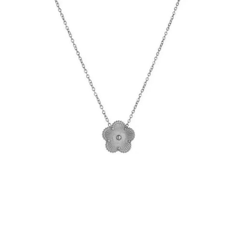 18K Gold Plated Double Sided Chain Necklace for Women
