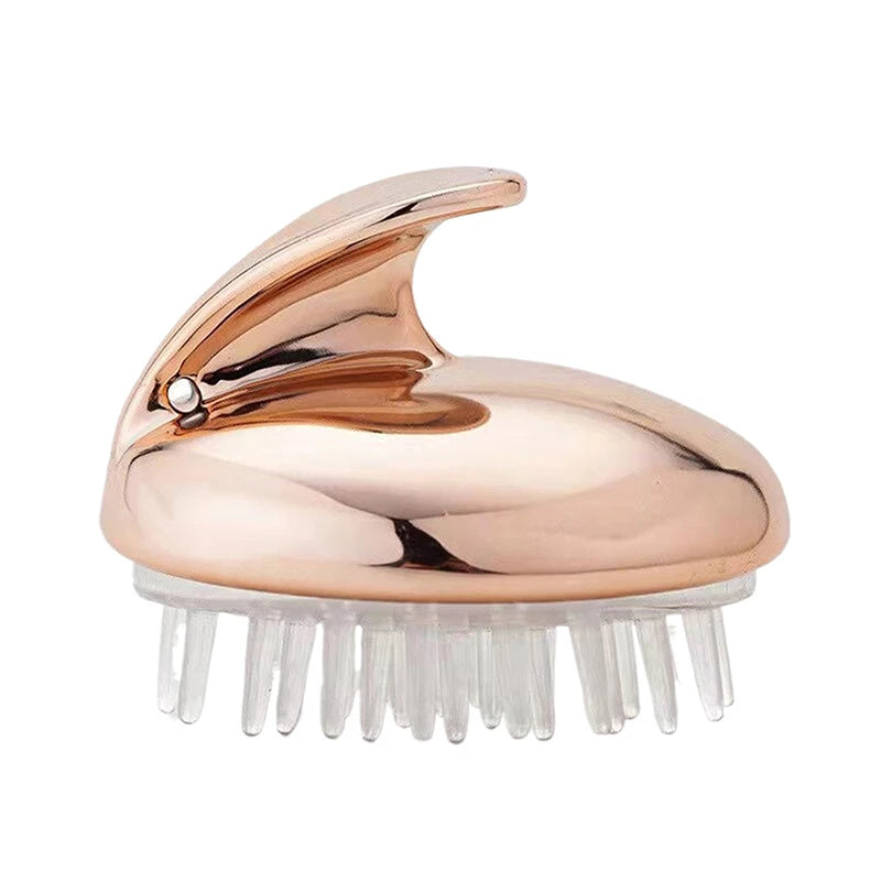 Scalp Massager Shampoo Brush – Silicone Soft Teeth Hair Washing Brush