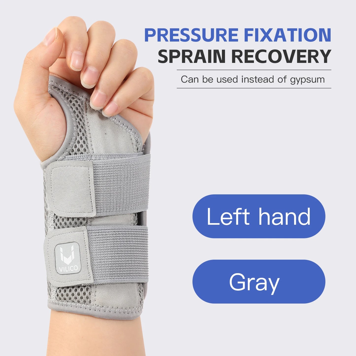 Wrist Brace with Splints – Carpal Tunnel, Arthritis & Sprain Support