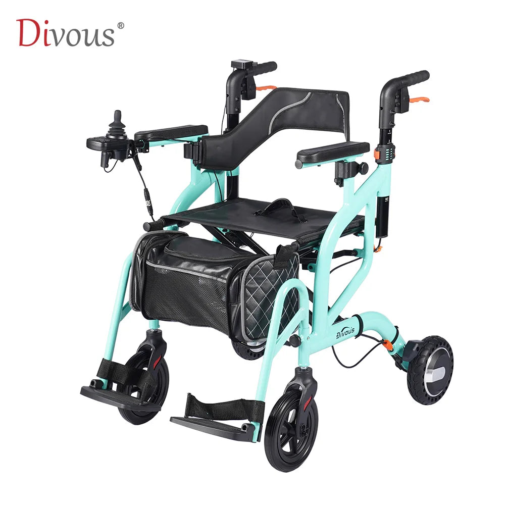 Dual-motor electric wheelchair Foldable electric wheelchair