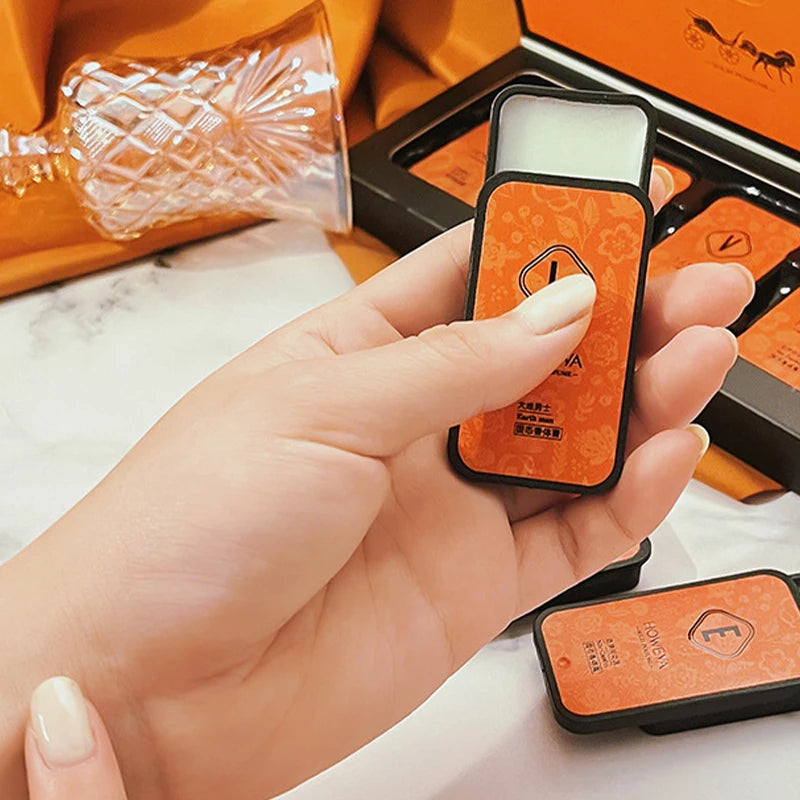 4pcs Solid Perfume Set – Floral & Fruity Long-Lasting Fragrance Gift Set