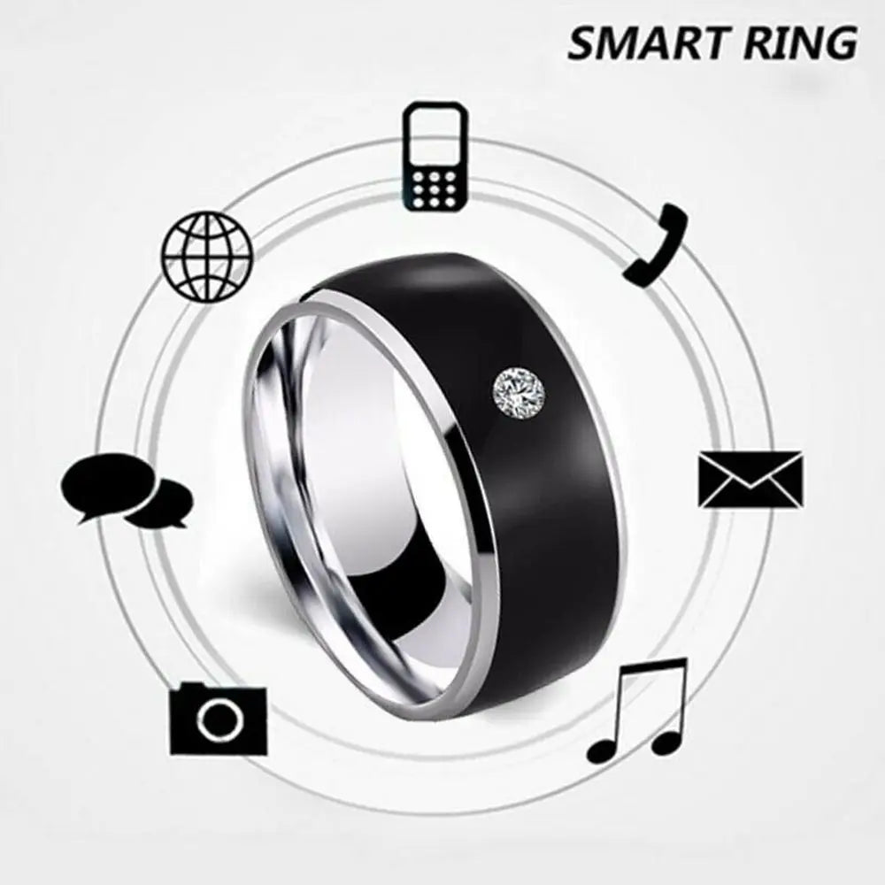 NFC Smart Ring – Multifunctional Waterproof Wearable for Android, Unisex