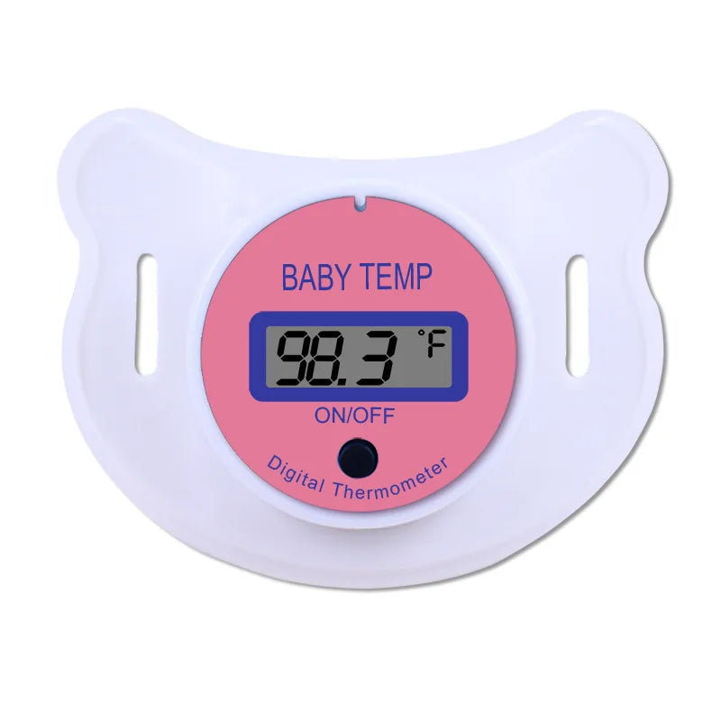 Baby Pacifier Thermometer — Digital Oral & Armpit