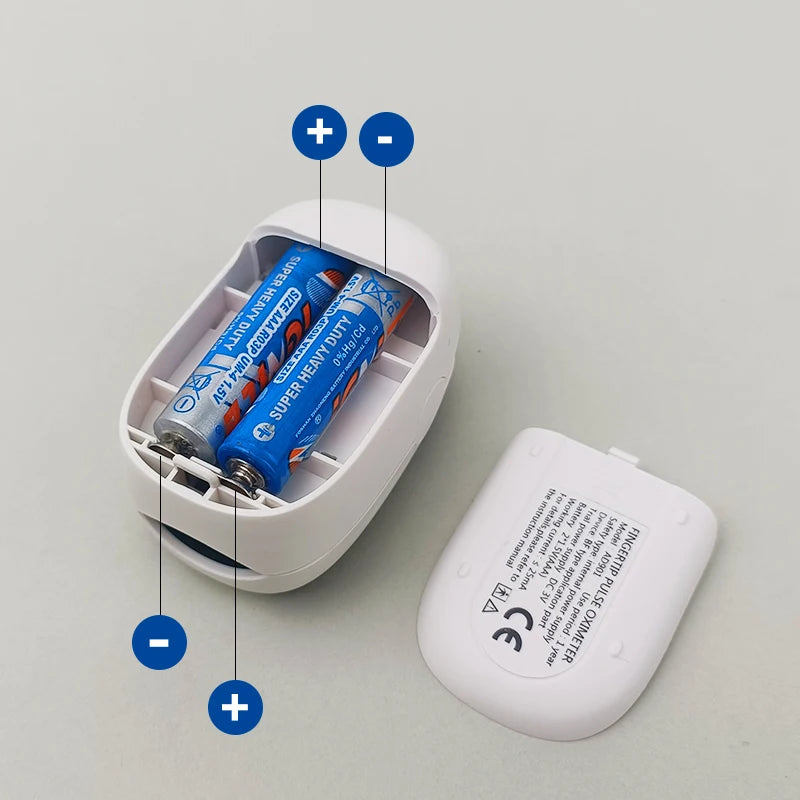 Fingertip Pulse Oximeter – Blood Oxygen & Heart Rate Monitor