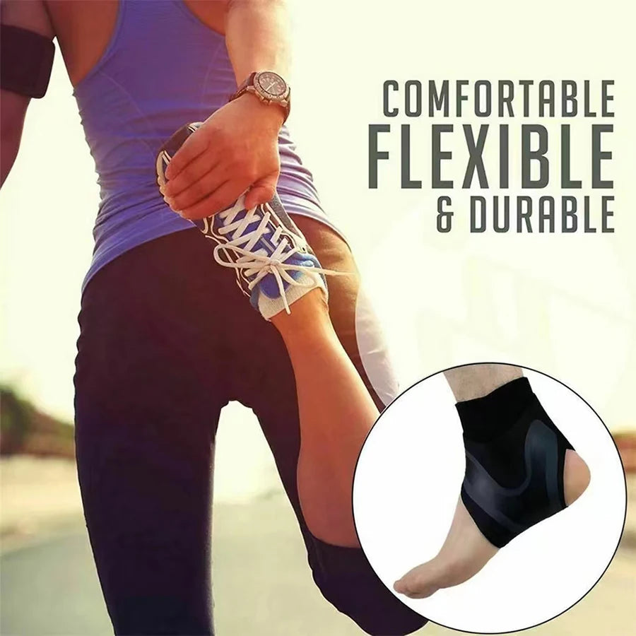 Ankle Brace Support Sleeve — Breathable Compression for Sports