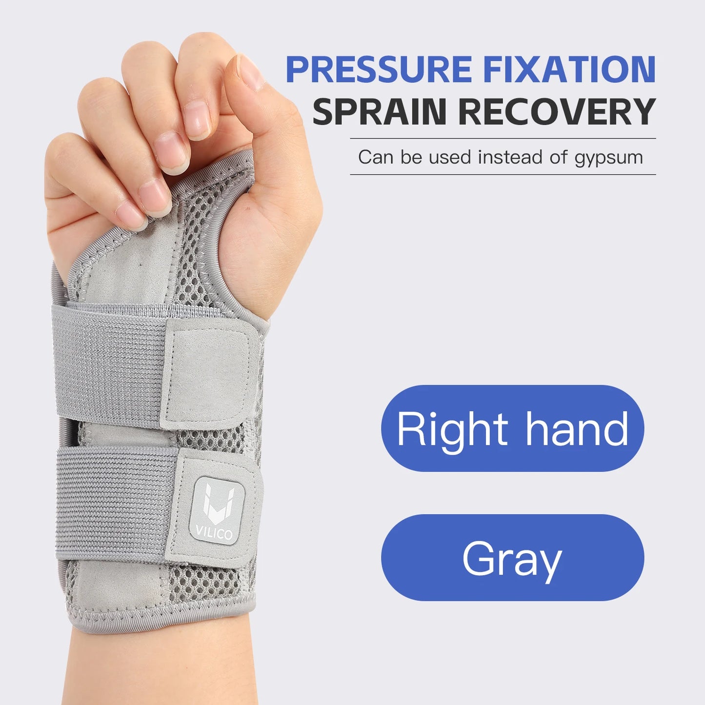 Wrist Brace with Splints – Carpal Tunnel, Arthritis & Sprain Support