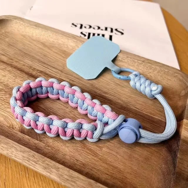 Handwoven Phone Wrist Strap – Anti-Drop Lanyard for Outdoor & Sports