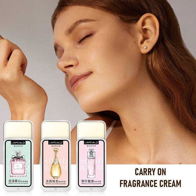 Women's Pheromone Solid Perfume Balm – Portable Long-Lasting Fragrance