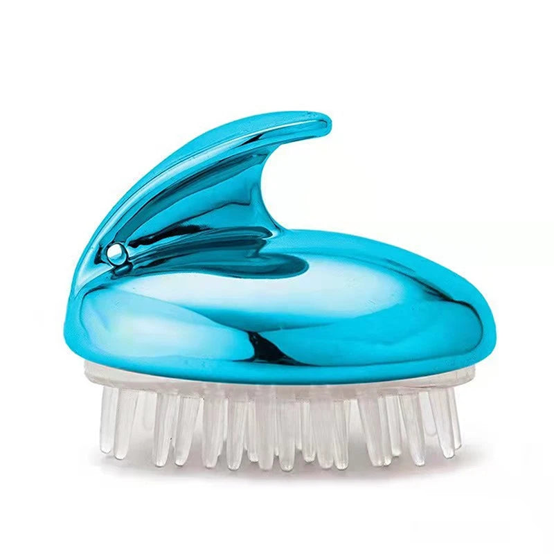 Scalp Massager Shampoo Brush – Silicone Soft Teeth Hair Washing Brush