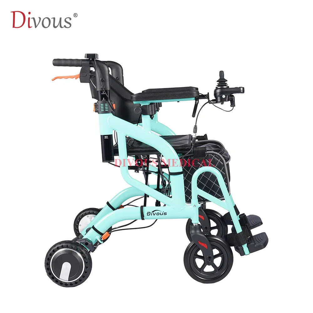 Dual-motor electric wheelchair Foldable electric wheelchair