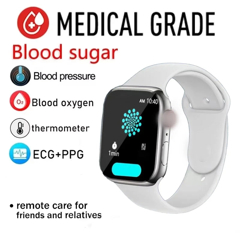 Non-invasive Blood Glucose Meter Blood Free Measurement ECG Blood Pressure Blood Sugar Health Management Monitoring Device