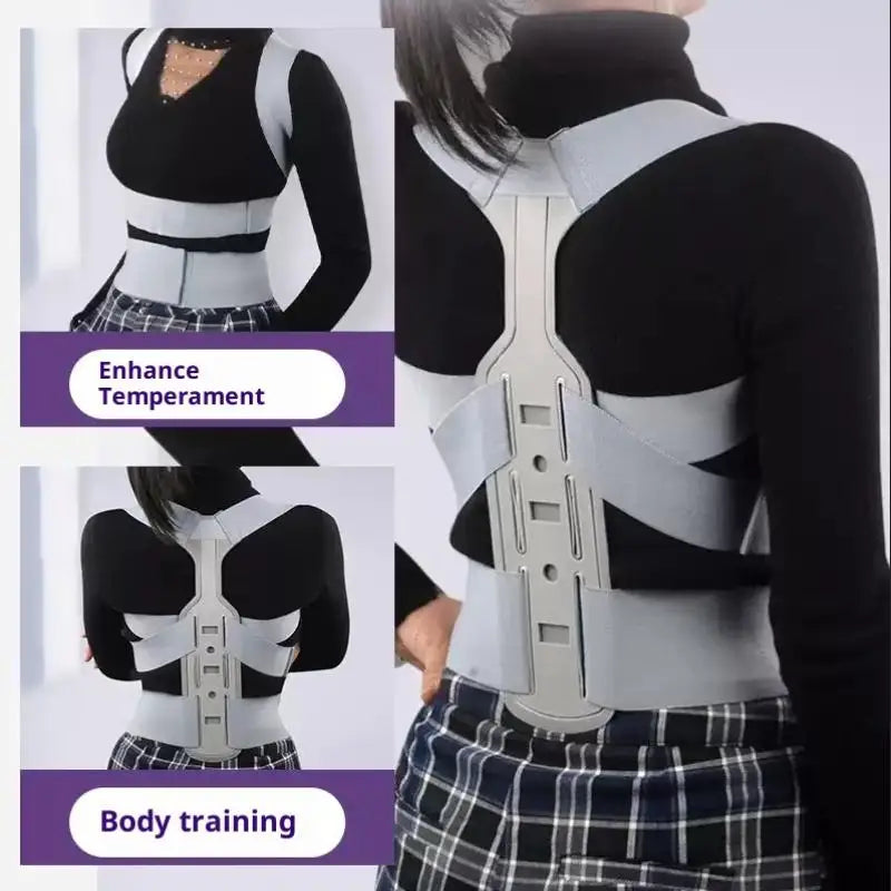 Invisible Posture Corrector Belt – Breathable Back Support Brace for Men & Women