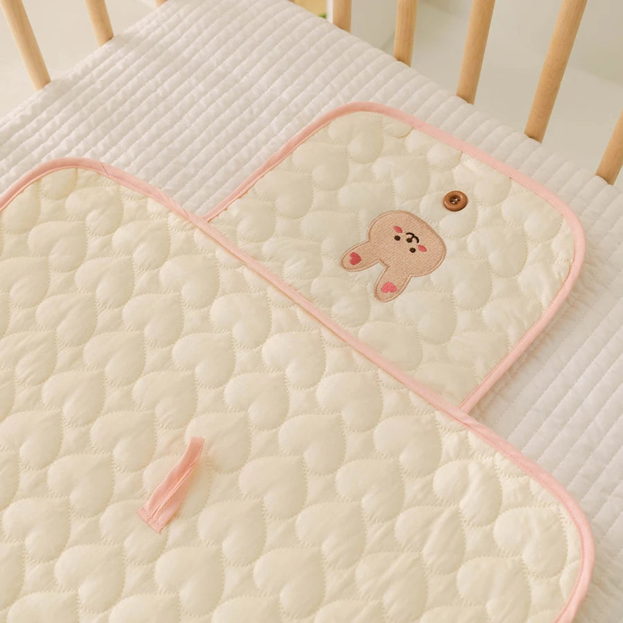 Foldable Baby Diaper Changing Pad — Portable Waterproof Mat