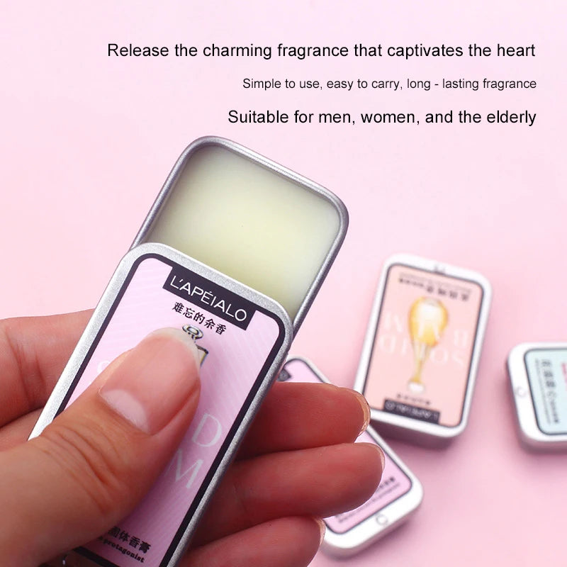 Women's Pheromone Solid Perfume Balm – Portable Long-Lasting Fragrance