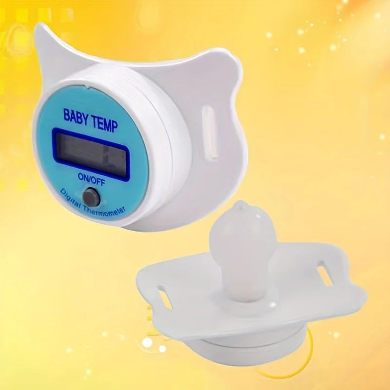 Baby Pacifier Thermometer — Digital Oral & Armpit
