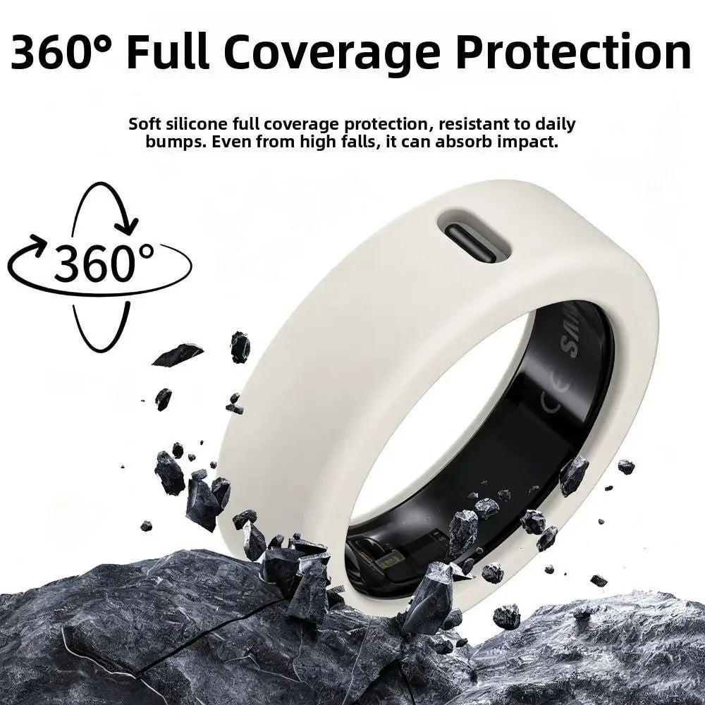 Silicone Protective Case for Oura Ring 4 – Anti-Fall, Anti-Scratch, Dustproof Cover
