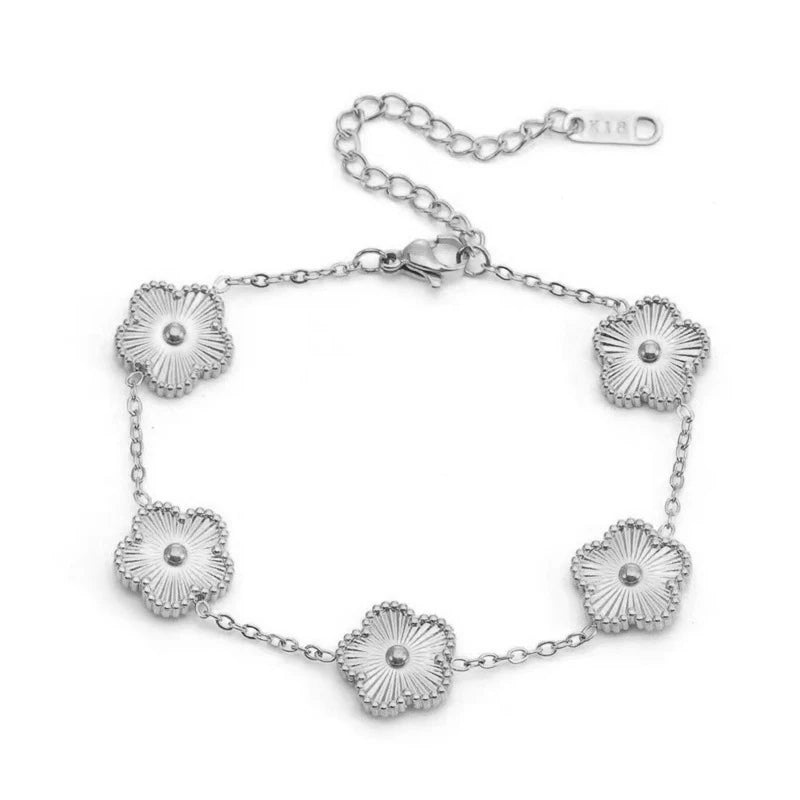 18K Gold Plated Double Sided Chain Necklace for Women