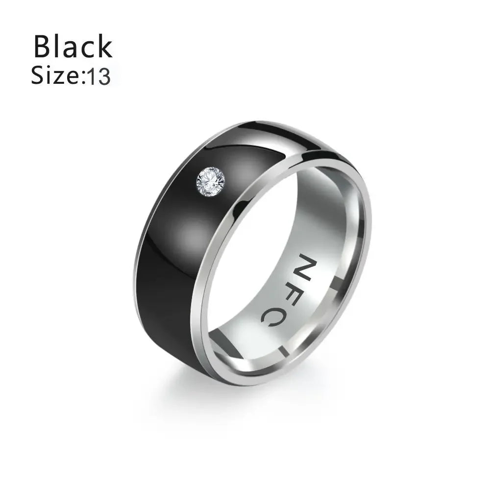 NFC Smart Ring – Multifunctional Waterproof Wearable for Android, Unisex