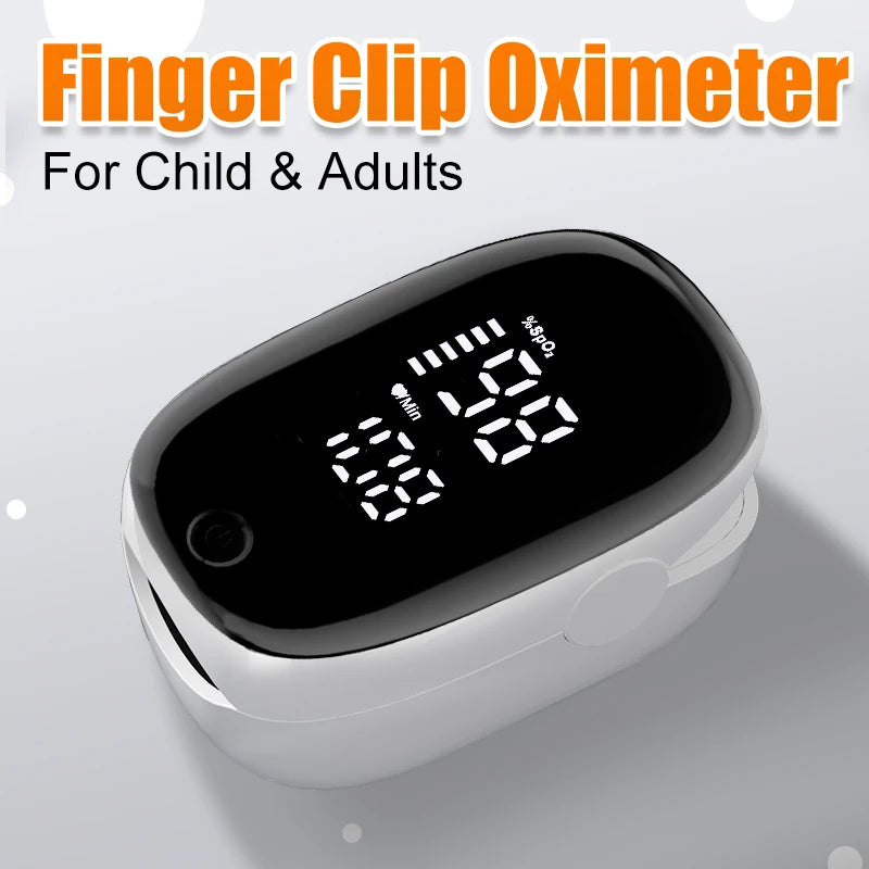 Fingertip Pulse Oximeter – Blood Oxygen & Heart Rate Monitor