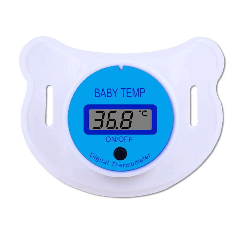 Baby Pacifier Thermometer — Digital Oral & Armpit