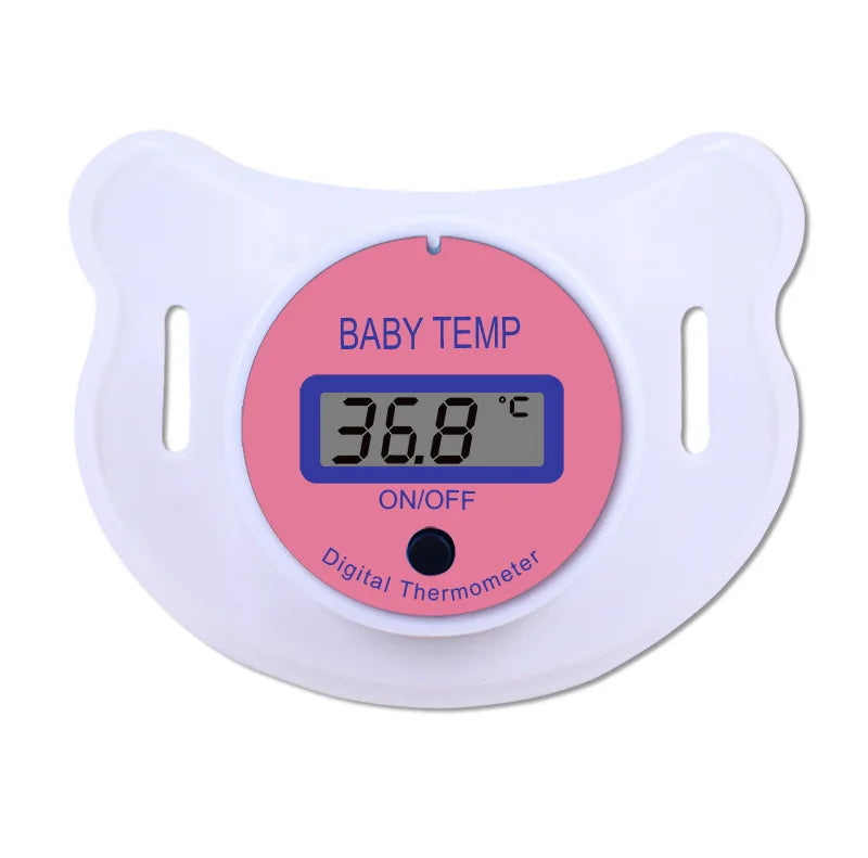 Baby Pacifier Thermometer — Digital Oral & Armpit