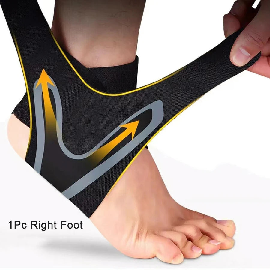 Ankle Brace Support Sleeve — Breathable Compression for Sports