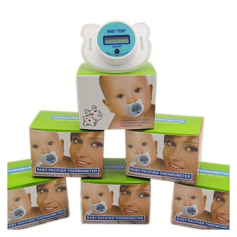 Baby Pacifier Thermometer — Digital Oral & Armpit